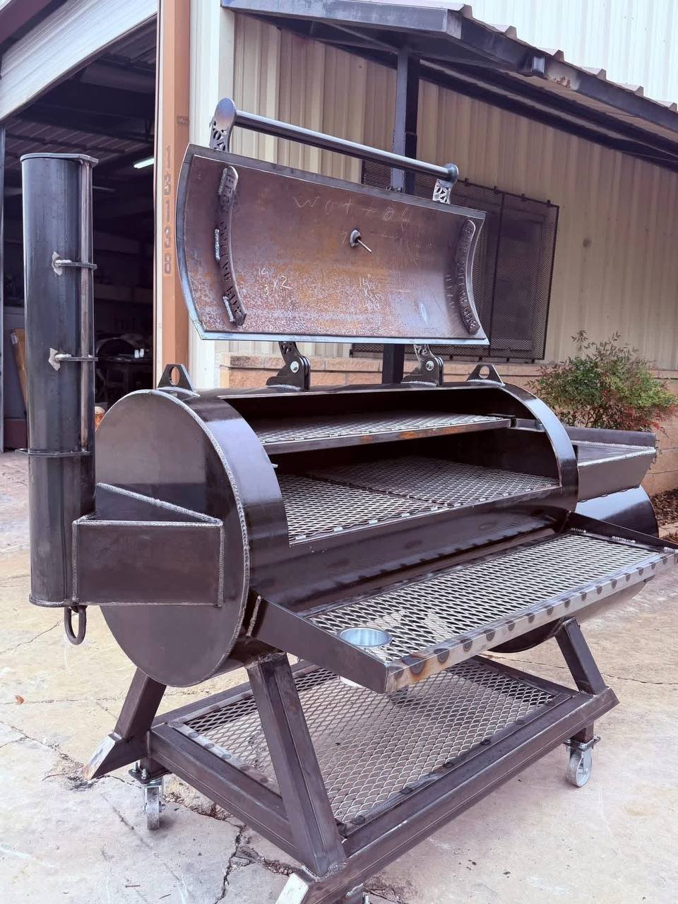 24″ x 48″ Traditional Offset Smoker