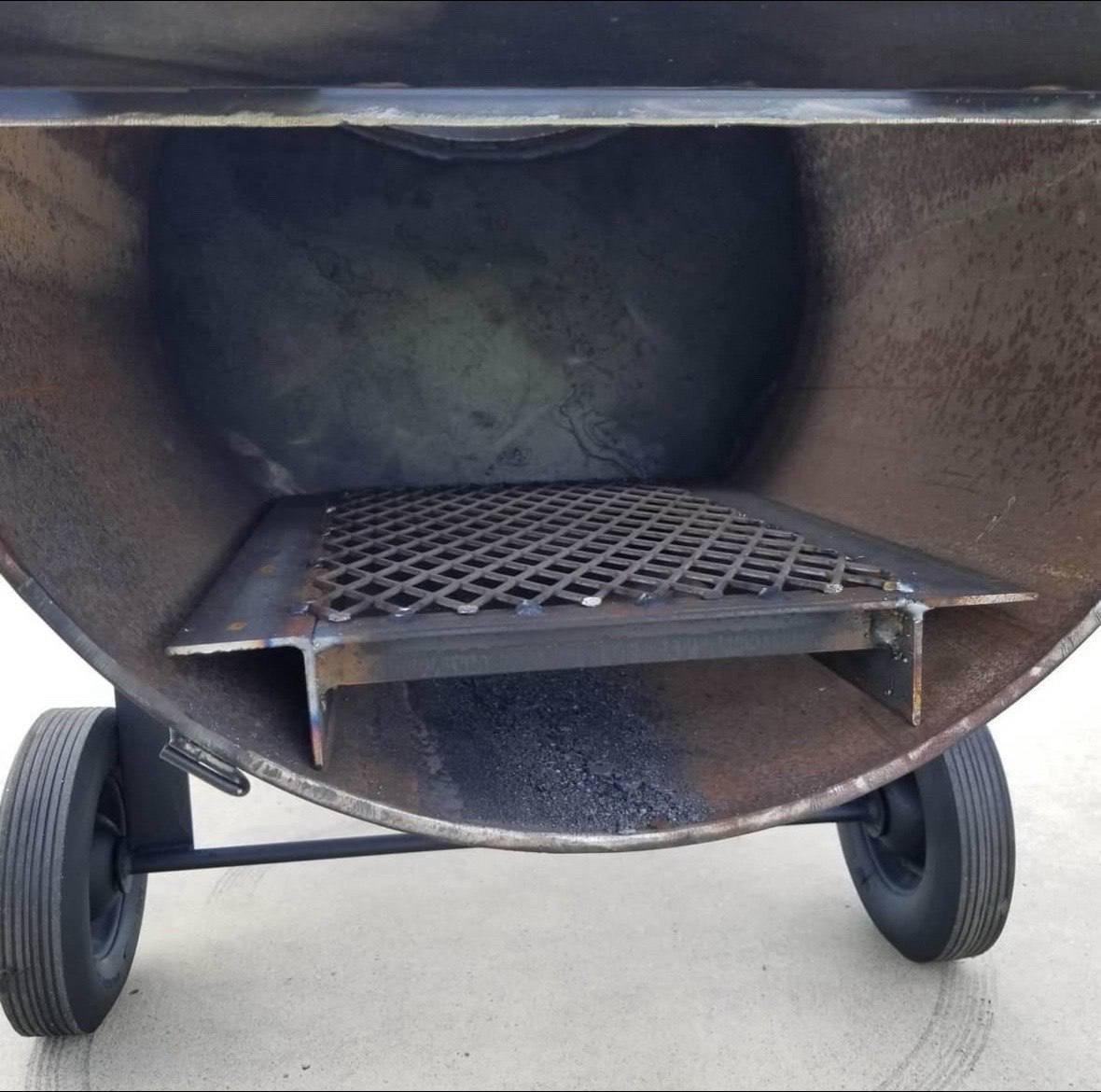 24x50 Heavy-Duty Steel Charcoal Grill