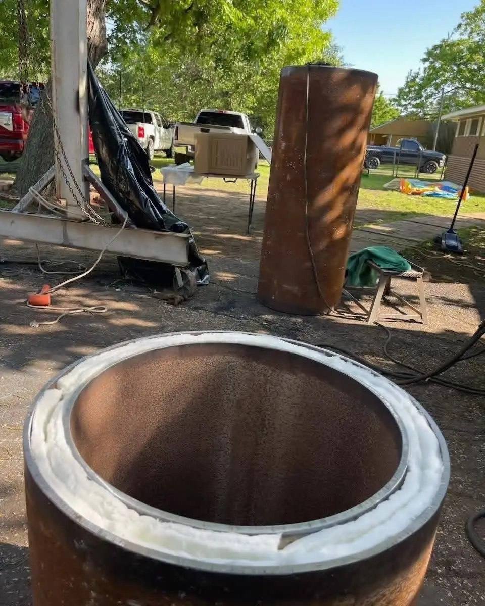 24" x 60" Offset Smoker with Insulated Firebox - Image 8