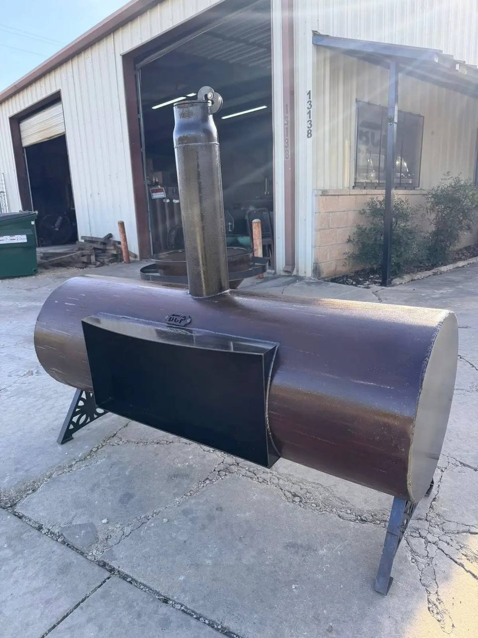 24" x 70" Camino Steel Outdoor Fire Pit and Heater - Image 2