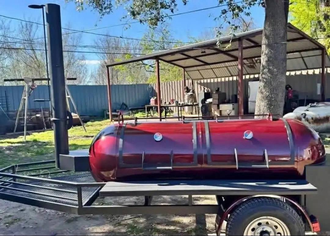 250 Gallon Custom Built Smoker Trailer
