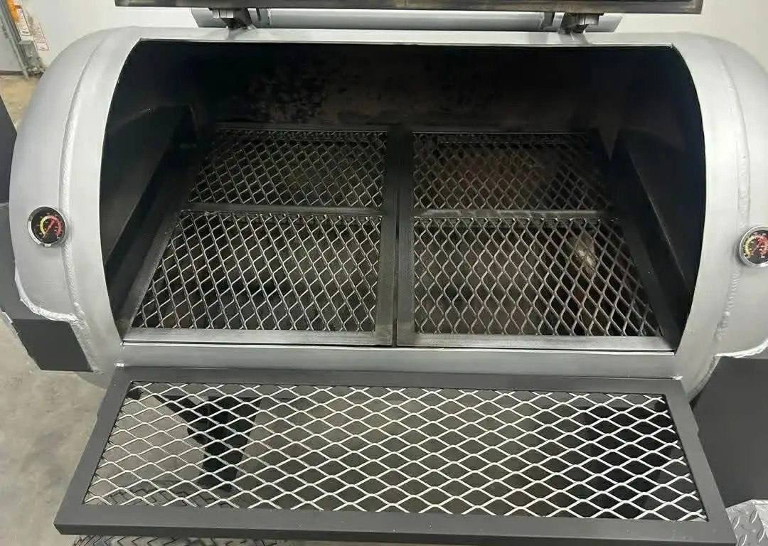 60 Gallon Offset Smoker on Cart - Image 3