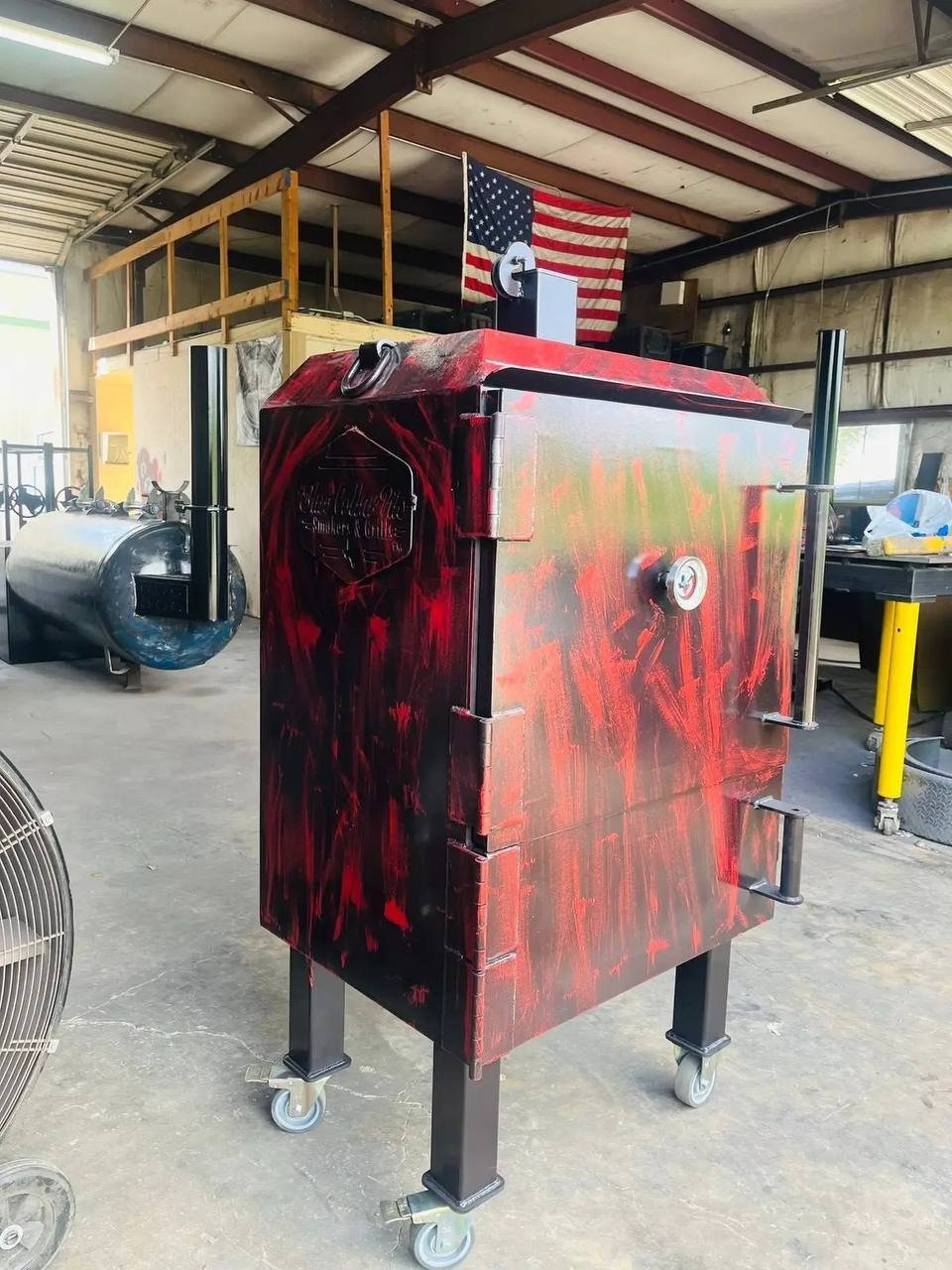 Blue Collar Vertical Cabinet Smoker