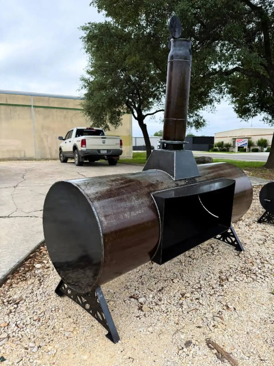 Camino Steel Outdoor Fire Pit And Heater