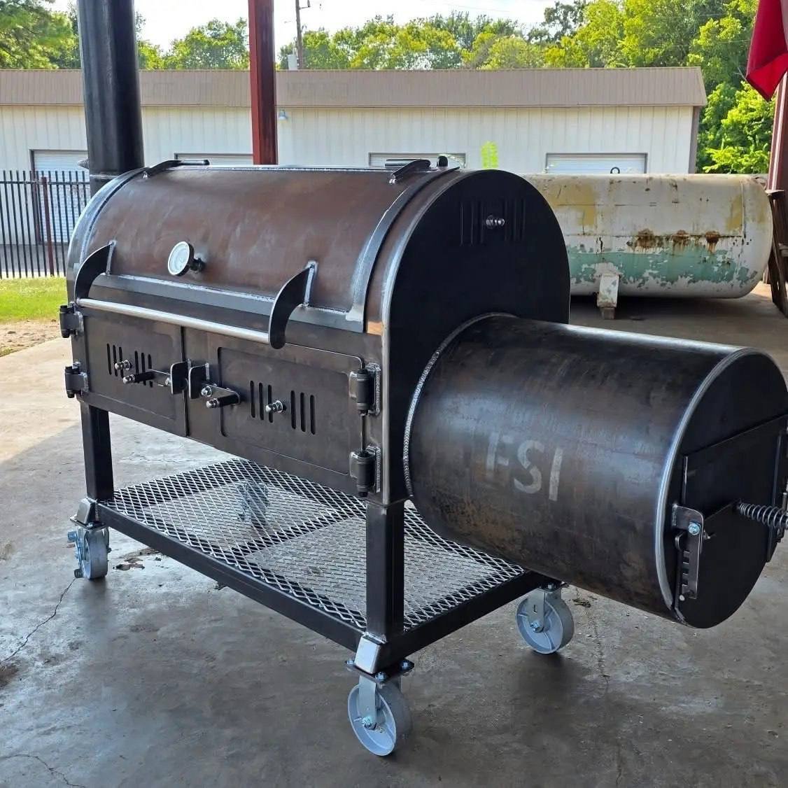 Combo Direct Heat Cooker and Offset Smoker - Image 2