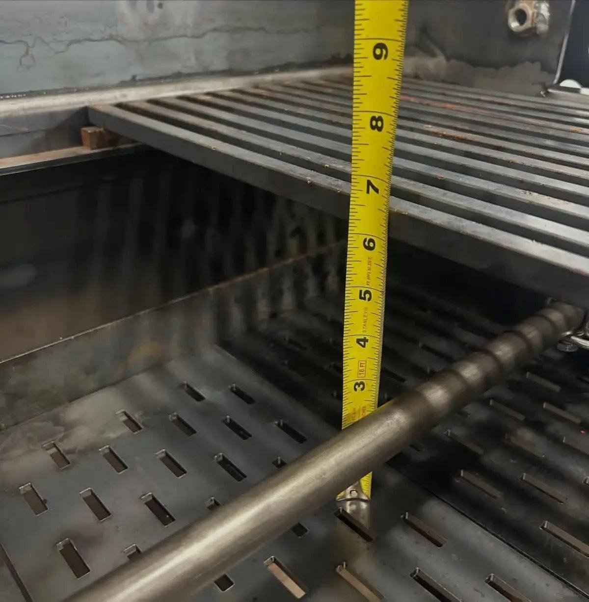 Custom Cabinet Smoker and Grill with Adjustable Grate - Image 5