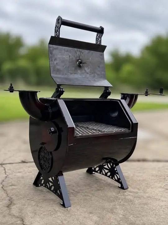 Dual Stack Portable Charcoal Grill