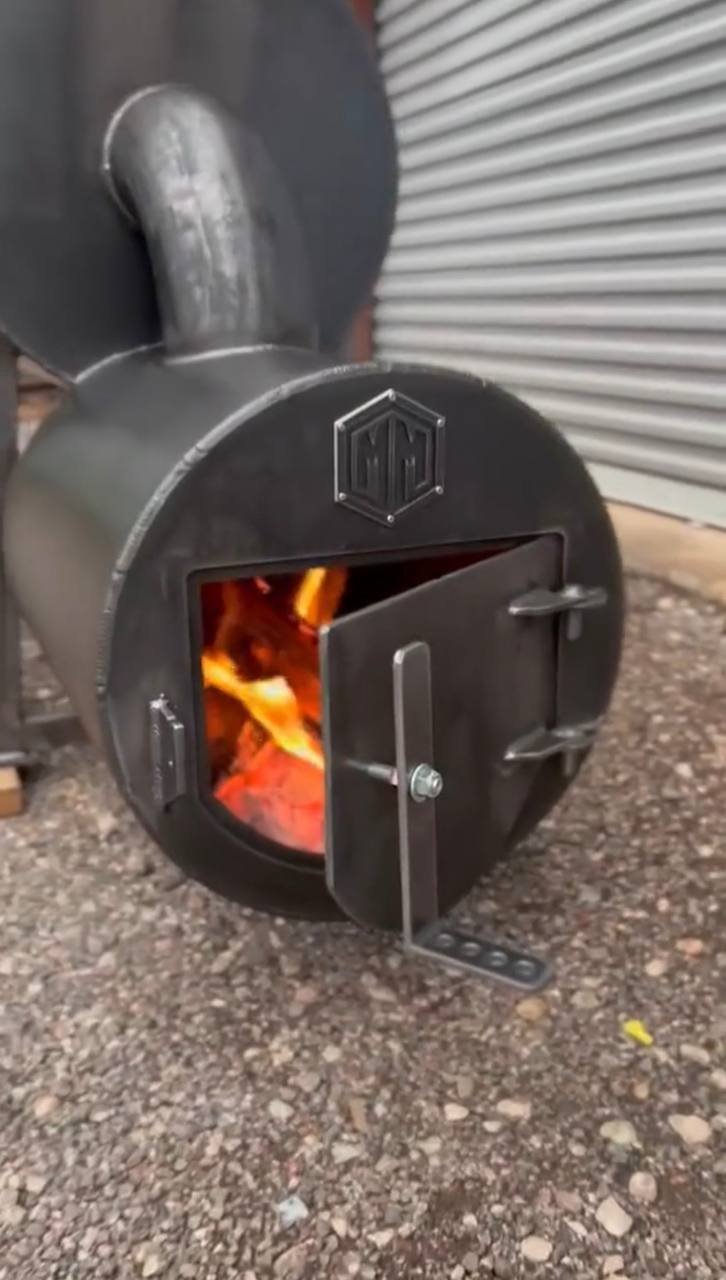 MM Offset Smoker on Cart - Image 3