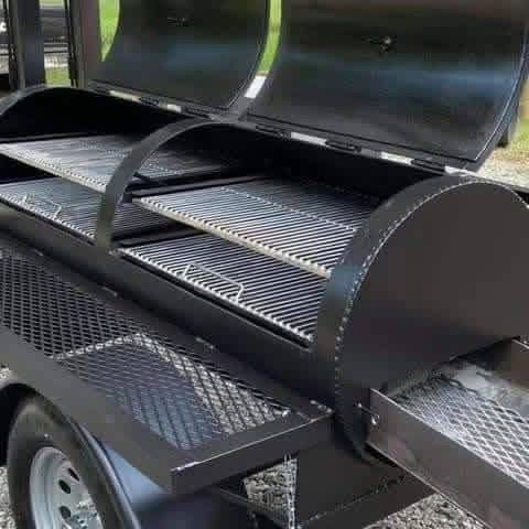 The Regulator 150 Gallon Offset Smoker Trailer