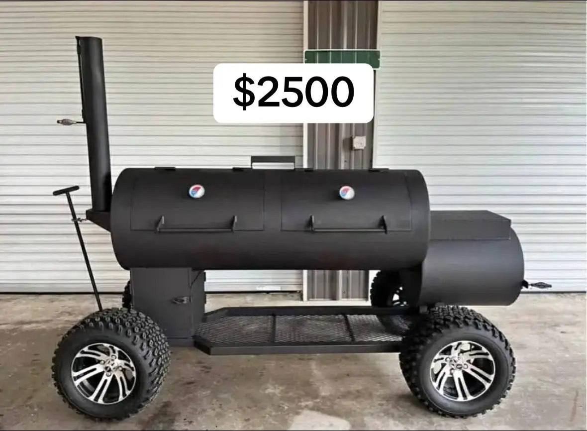 Texas Flag Smoker on Casters