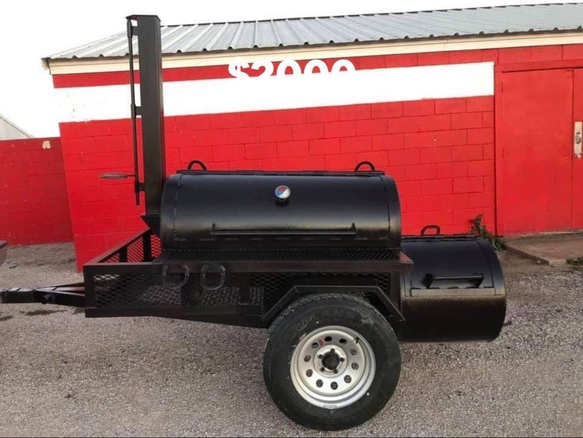 Texas Flag Smoker on Casters - Image 7
