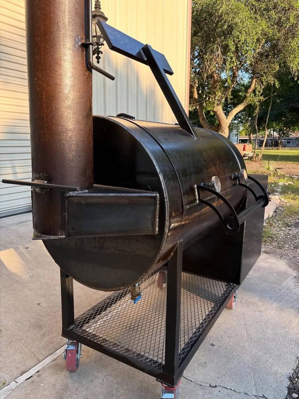 Triple Threat UM 30x48 Offset Smoker - Image 3