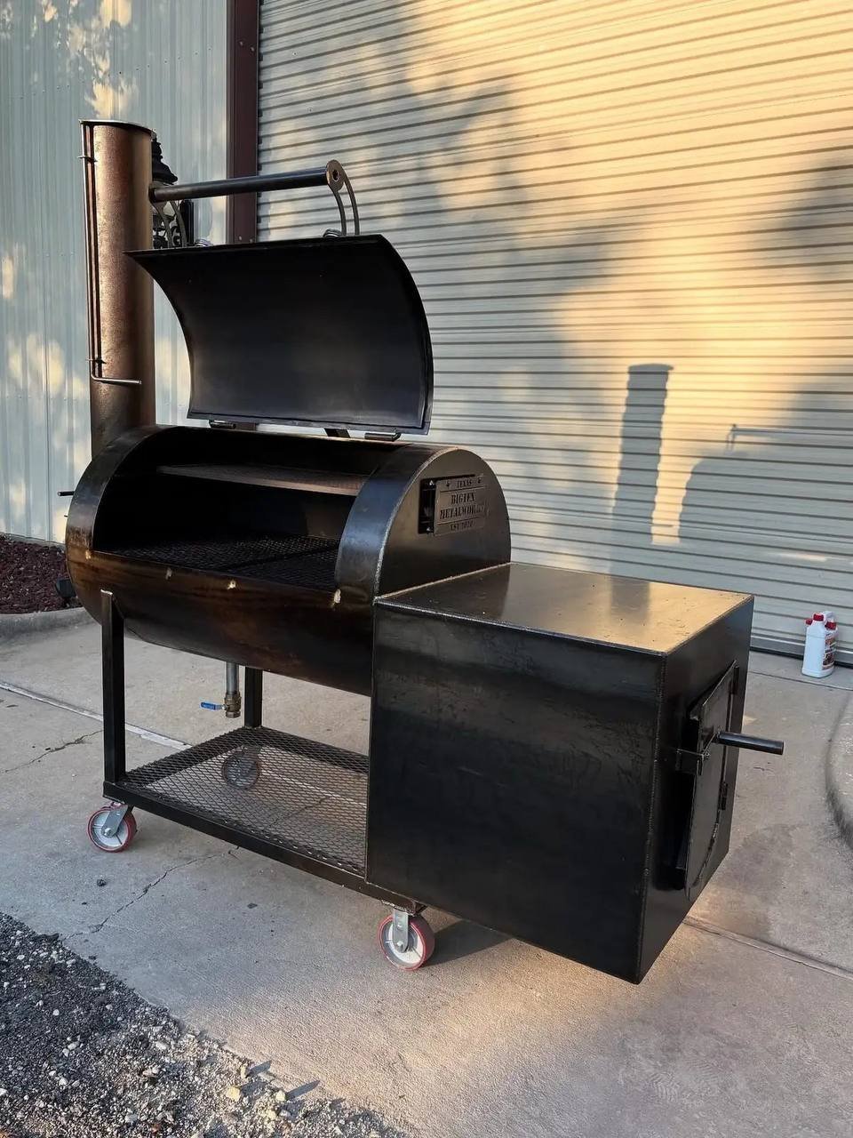 Triple Threat UM 30x48 Offset Smoker - Image 5